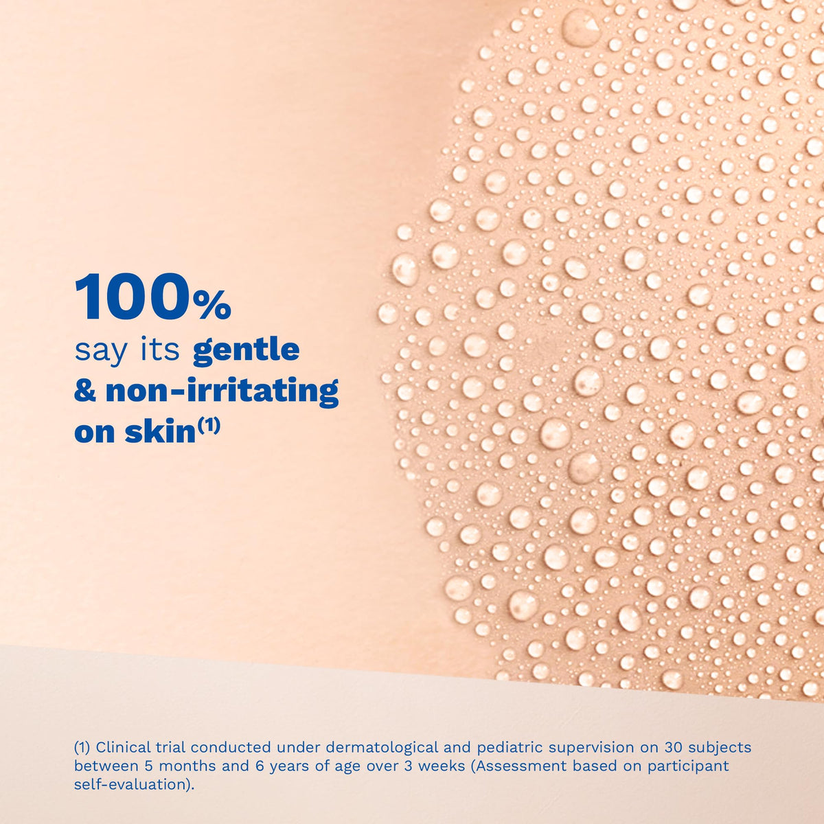 Mustela close-up of spray nozzle illustrating easy, precise application