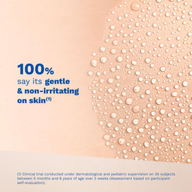 Mustela close-up of spray nozzle illustrating easy, precise application