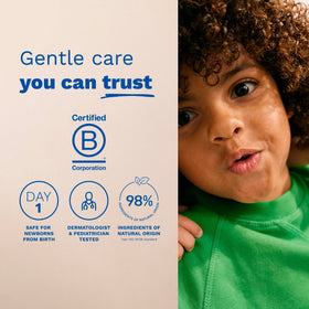Mustela nourishing stick close-up texture highlighting smooth application and nourishment