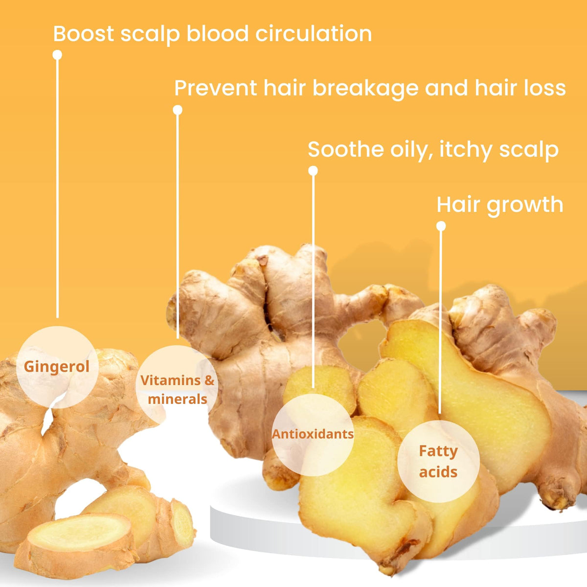 Muun conditioner bar side profile showing smooth finish for easier detangling