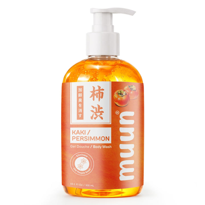 Muun front packaging showing clean design and persimmon key benefit