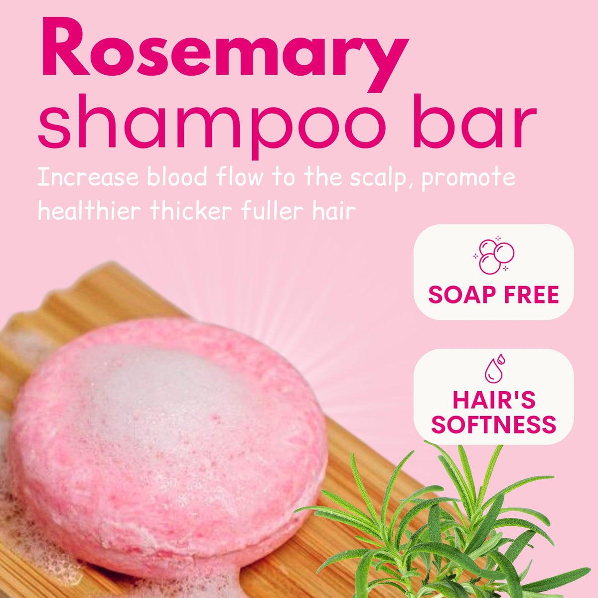 Muun rice water bar creating foam in hand for gentle cleansing