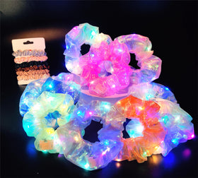 MUYANN front packaging showing full scrunchie kit and benefits