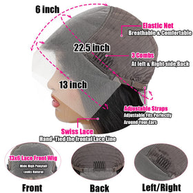 MUZOJET detail of body wave texture highlighting soft, bouncy hair