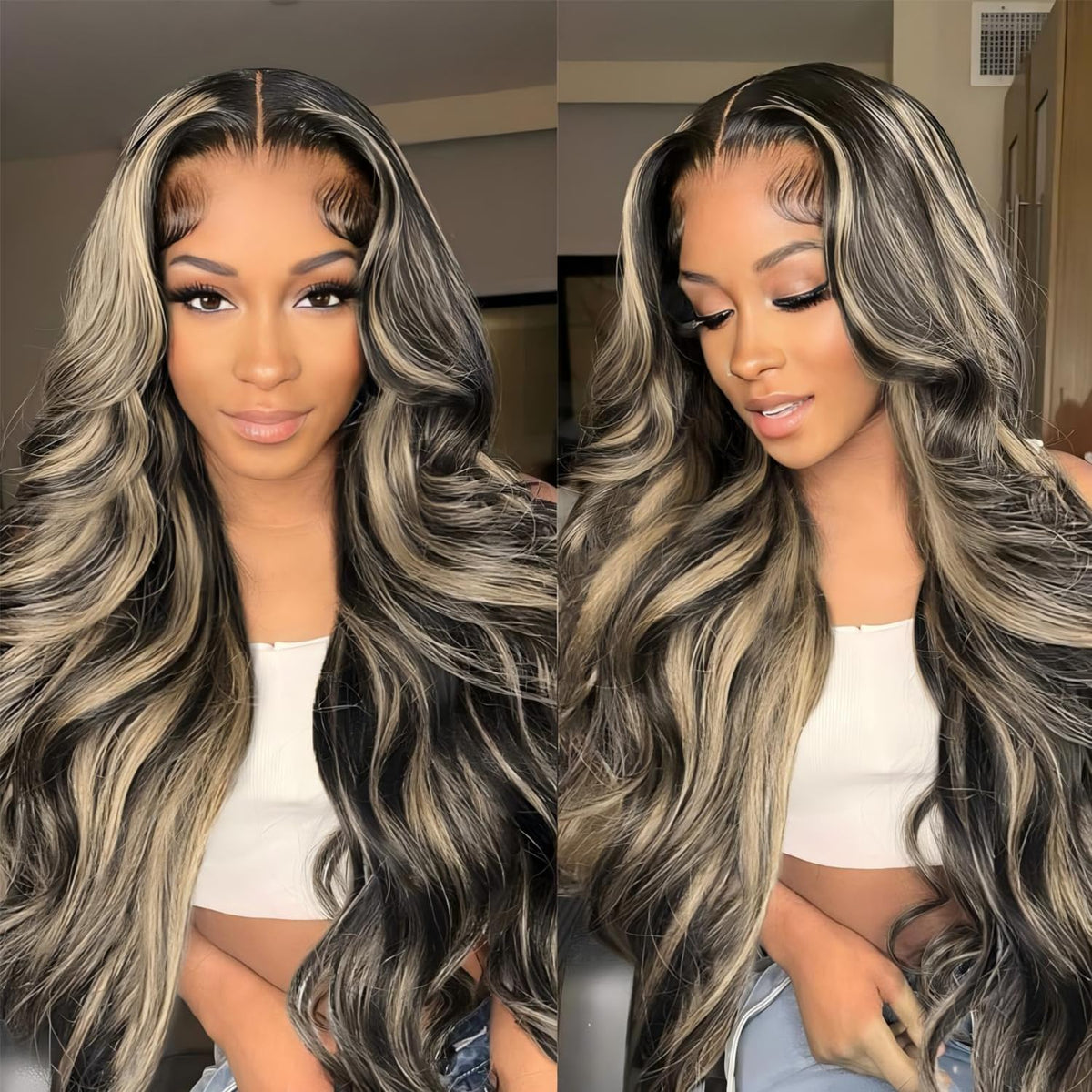 MUZOJET texture detail displaying healthy human hair shine and smooth strands