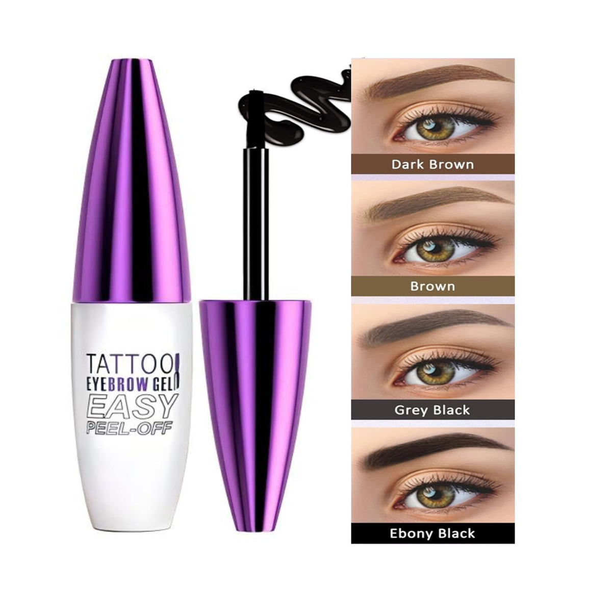 MVC lifestyle model outdoor wearing tinted brows that stay put during activity