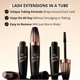 My Amazing Lashes lifestyle shot on mature woman offering confident, natural look
