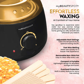 My Beauty Spot countertop scale comparison illustrating compact footprint and easy storage benefit