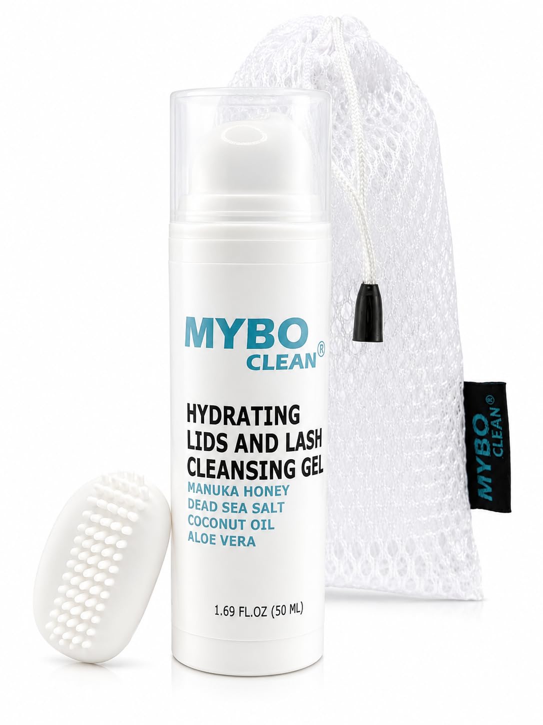 Myboclean front packaging showing kit components and benefits