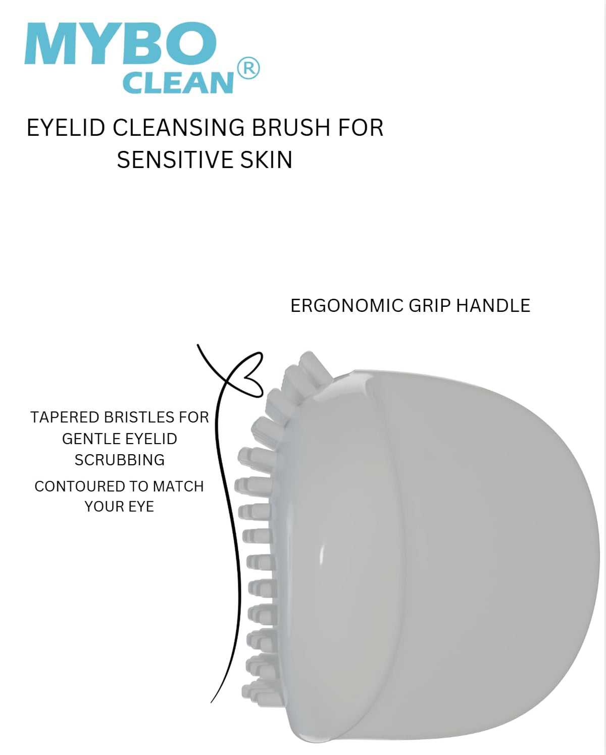 Myboclean hydrating gel bottle label highlighting soothing ingredients