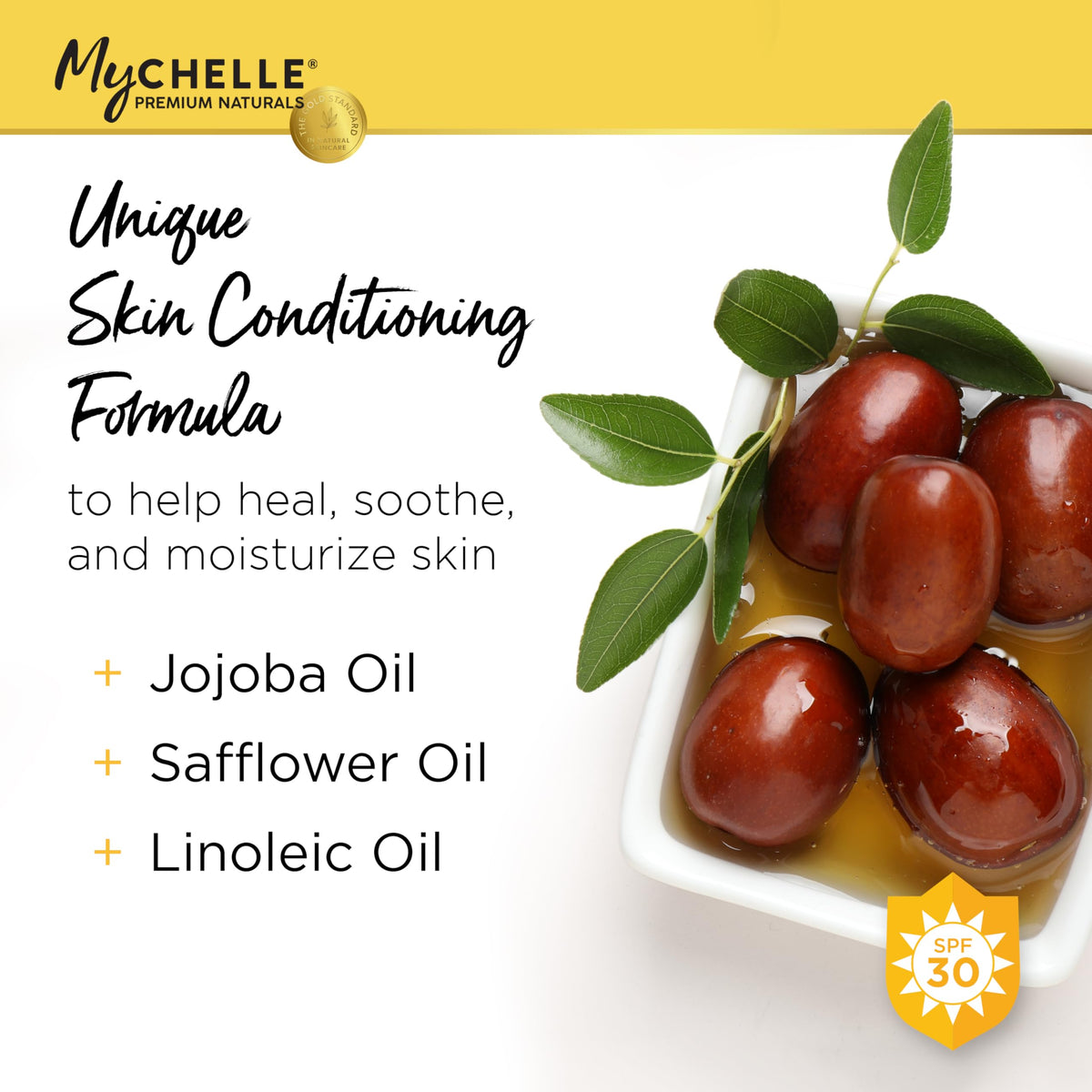MyChelle Dermaceuticals close-up spray nozzle demonstrating even application