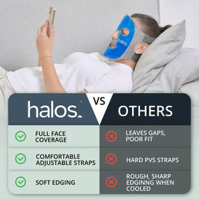 myhalos adjustable strap detail for secure fit