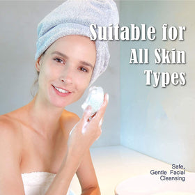 myHomeBody sponge expanded in hand showing gentle soft texture benefit