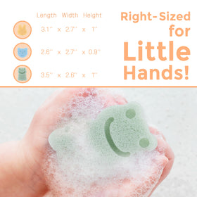 myHomeBody close-up sponge texture, highlights soft gentle surface