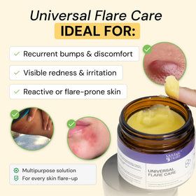 MyMagicHealer salve on fingertip ready to apply for targeted relief
