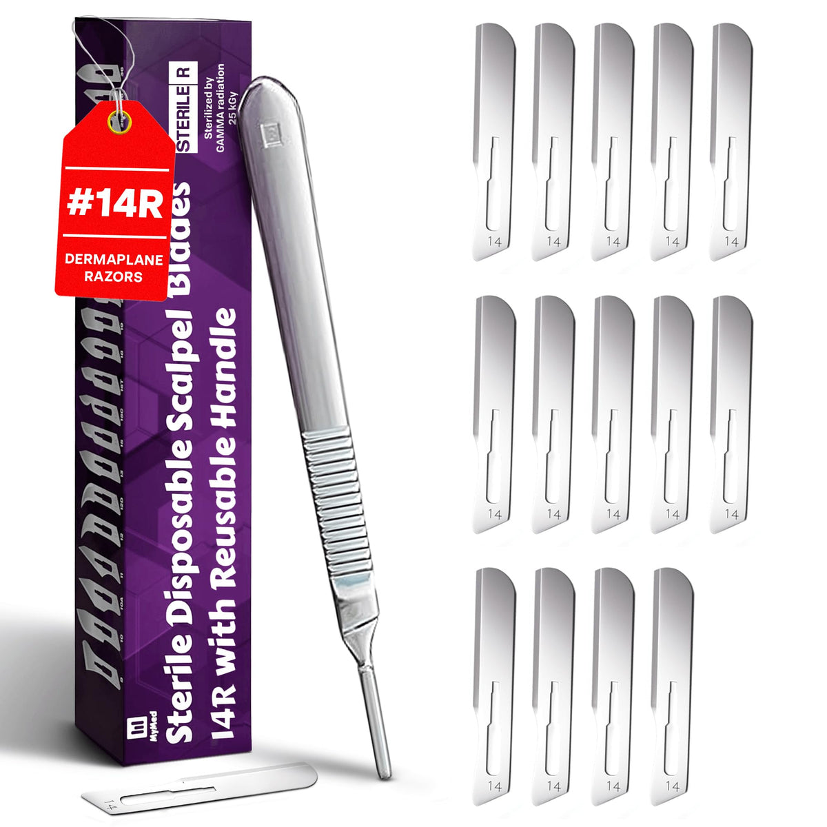 MyMed front packaging showing kit contents and benefit of clear labeling