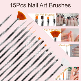 MYR close-up of fine detail brushes highlighting precise control and smooth strokes