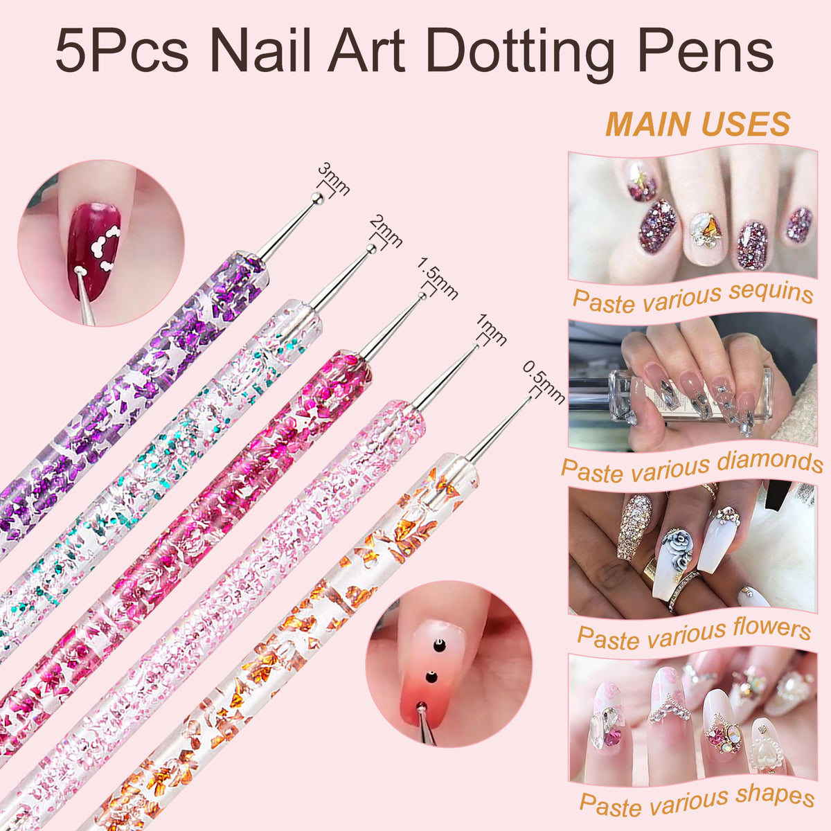 MYR dotting tools and line pens in use demonstrating consistent dots and crisp lines