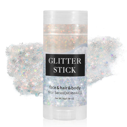 mysense front packaging showing glitter stick and compact size benefit