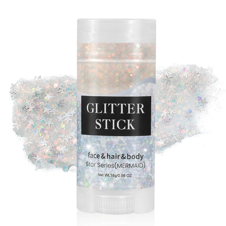 mysense front packaging showing glitter stick and compact size benefit