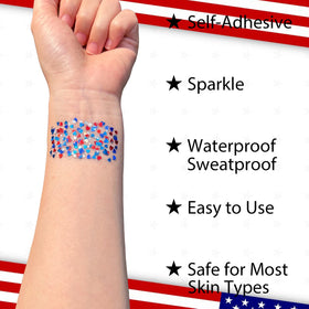Mysense applicator tip showing smooth glitter texture for easy use
