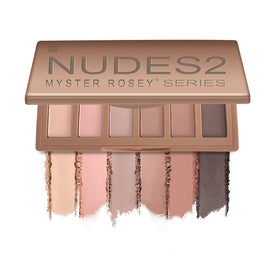 MYSTER ROSEY front packaging showing compact neutral palette and brand