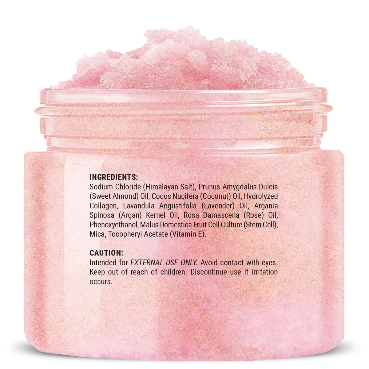 MYSTÉRE BEAUTÉ minerals and botanicals flatlay emphasizing natural ingredients and replenishing effect