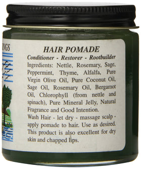 Mystic Essence close-up of creamy pomade texture demonstrating smooth application benefit