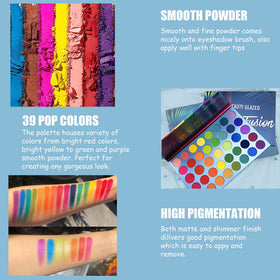 MYUANGO pans close-up texture showing smooth pigment payoff and easy blending benefit