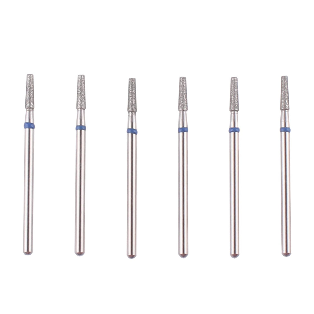 MZCMSL front view of six-piece tapered barrel drill bits in case, professional portability benefit