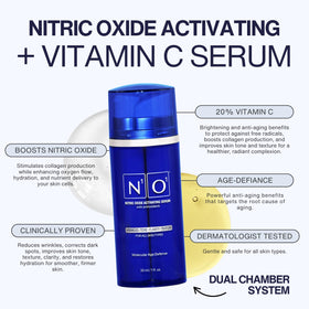 N1O1 serum texture close-up showing lightweight, fast-absorbing finish