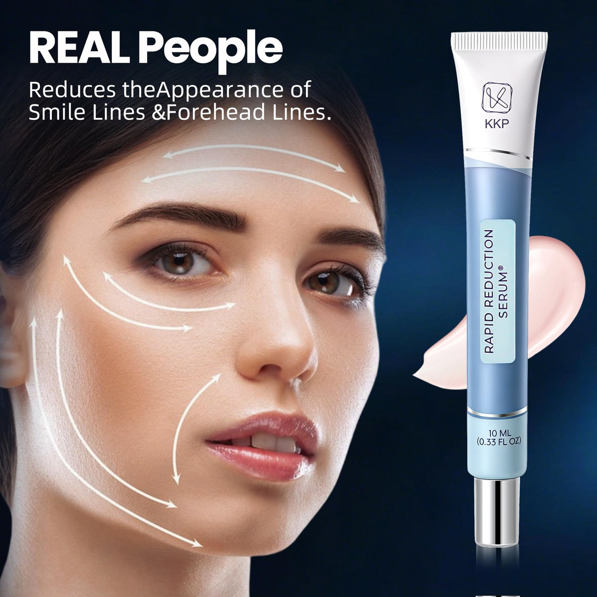 Nabevin tube paired with pro brush for even application and precision