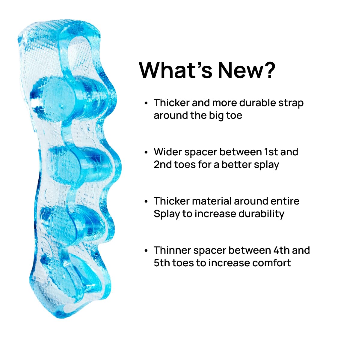NABOSO close-up of Splay 2.0 gel texture highlighting softness and durability