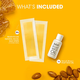Nad's close-up of eco-flex strip texture improving facial contour fit