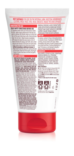 150 ml Nad's tube beside a ruler for scale showing travel-friendly size