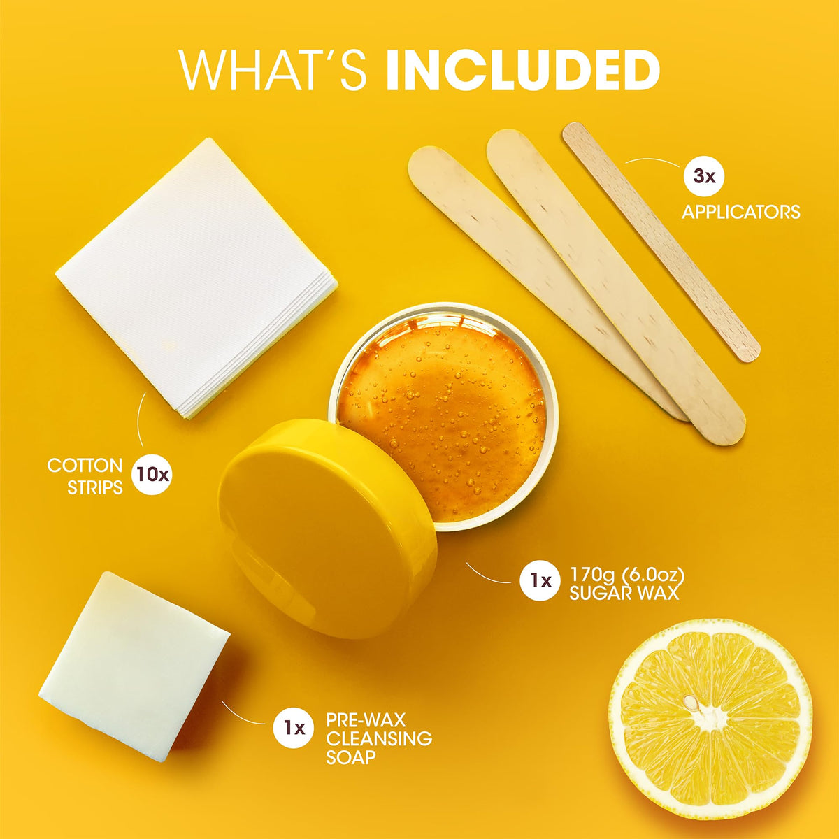 Nad's open jar showing natural sugar paste texture for easy application