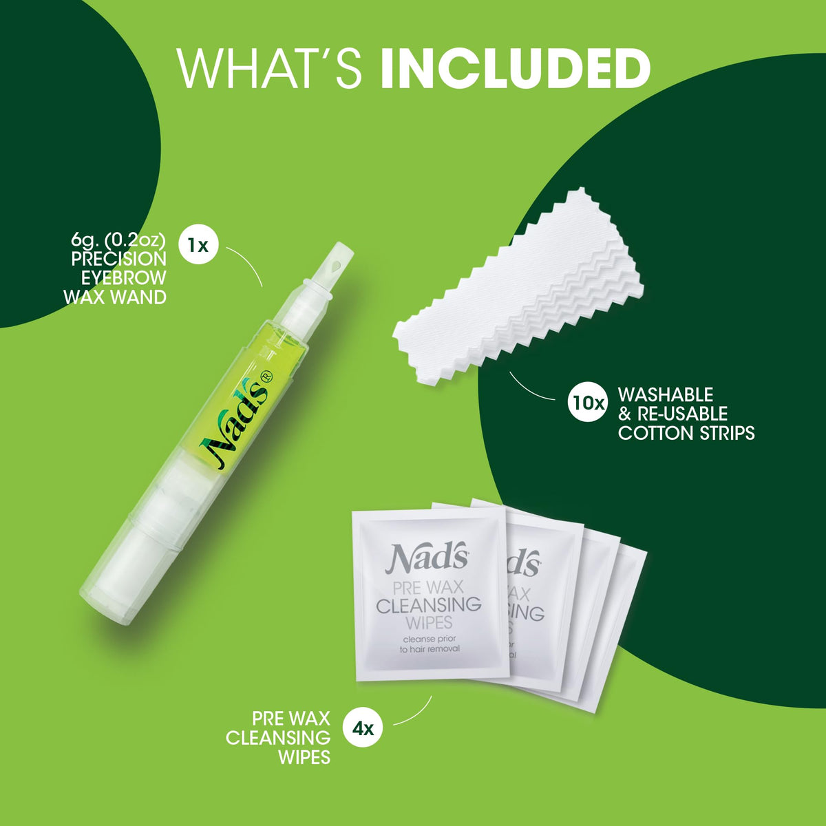 Nad's closeup of SlimTip applicator for precise brow shaping