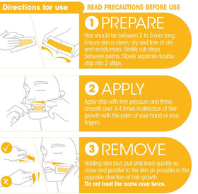 Nad's post-wax oil removing wax residue for calmer, cleaner skin