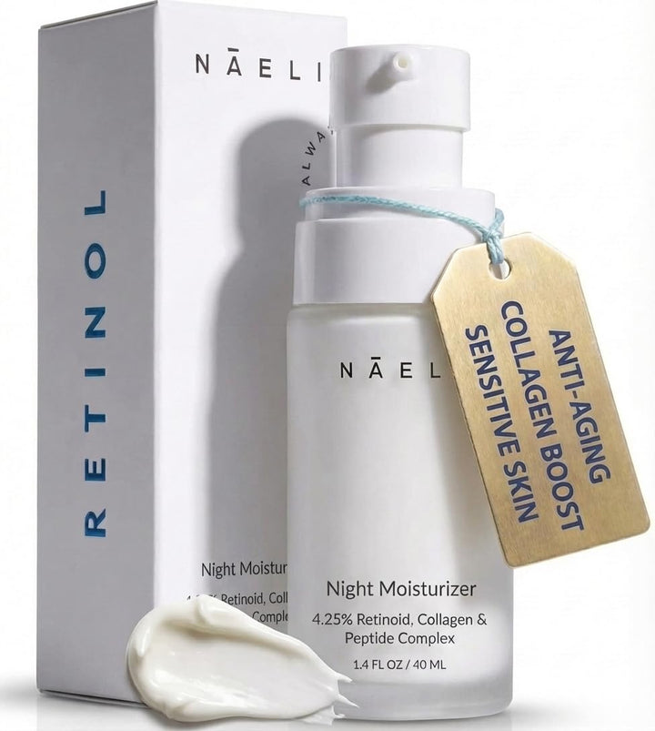 NAELI front jar shot showing sleek packaging and brand clarity
