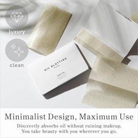 なごみ工房 matcha powder detail illustrating oil-absorbing micro-pores