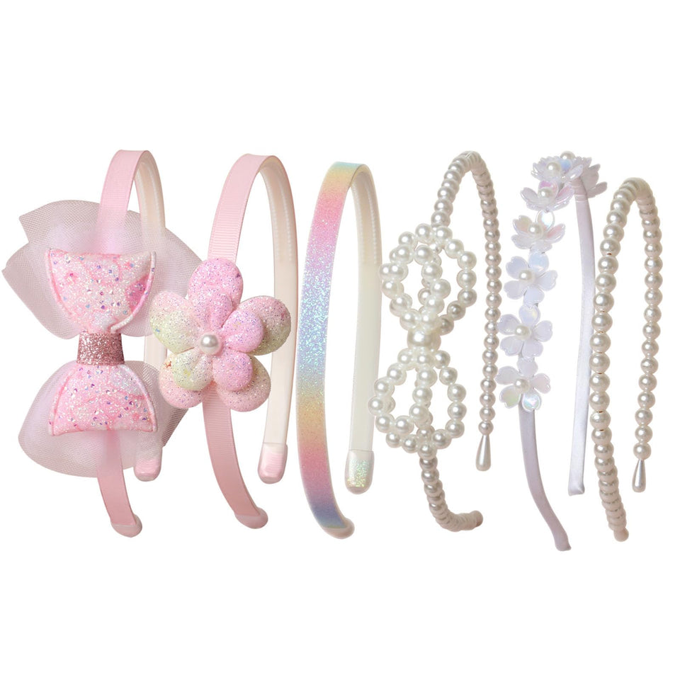 naibirdr front packaging showing six headbands and color palette, practical set