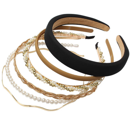 naibirdr front view of six headbands showing variety and easy outfit matching