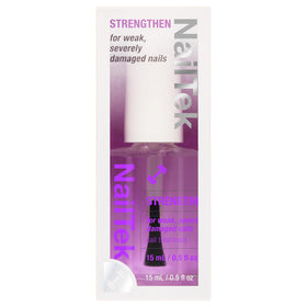 Nail Tek Formula 4 Xtra front bottle view showing label and clear treatment benefit