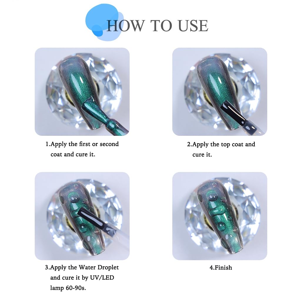 NAILKISS finished wet-look manicure lifestyle shot displaying glossy, eye-catching detail