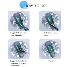 NAILKISS finished wet-look manicure lifestyle shot displaying glossy, eye-catching detail