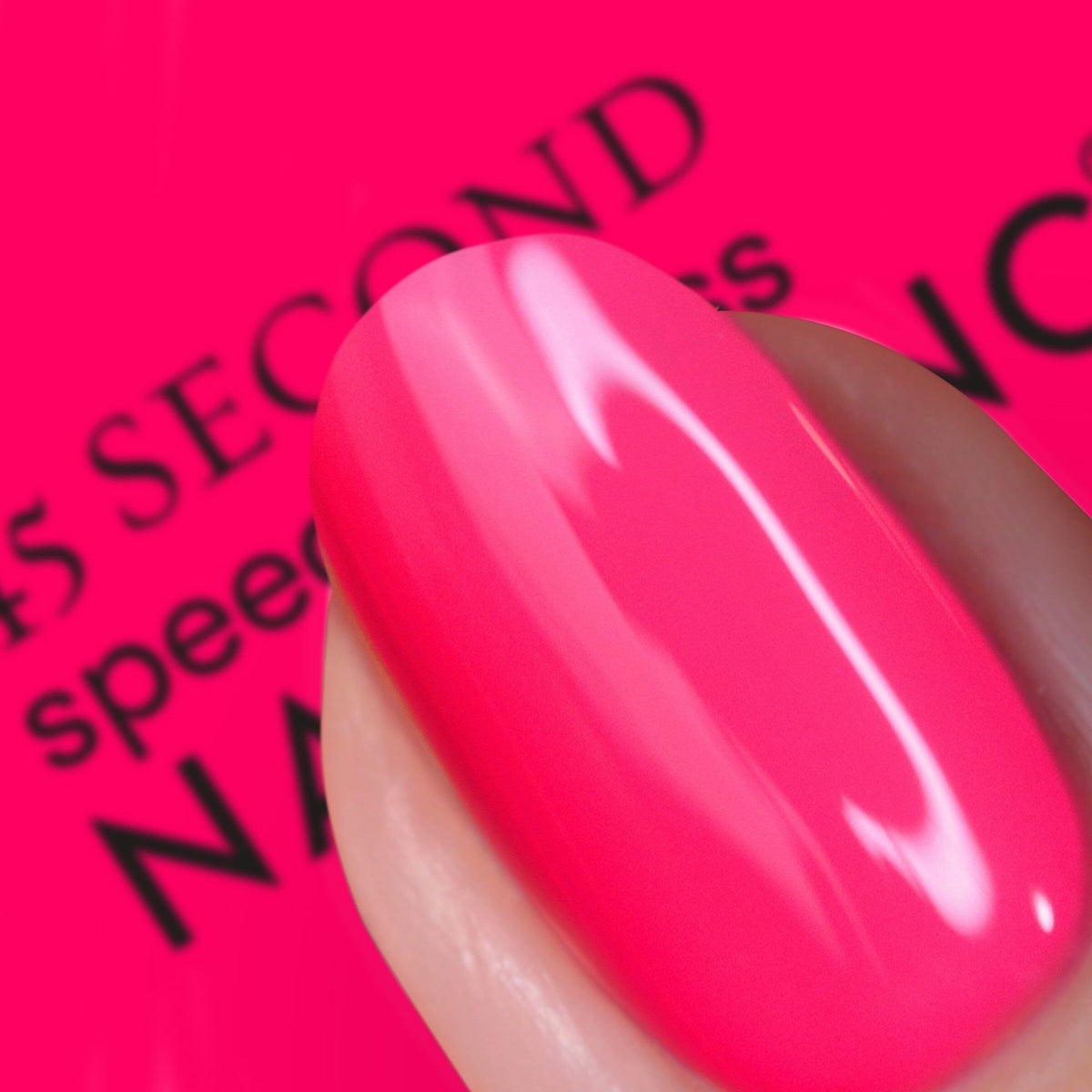 Nails Inc brush close-up demonstrating wide-hugging brush for precise application