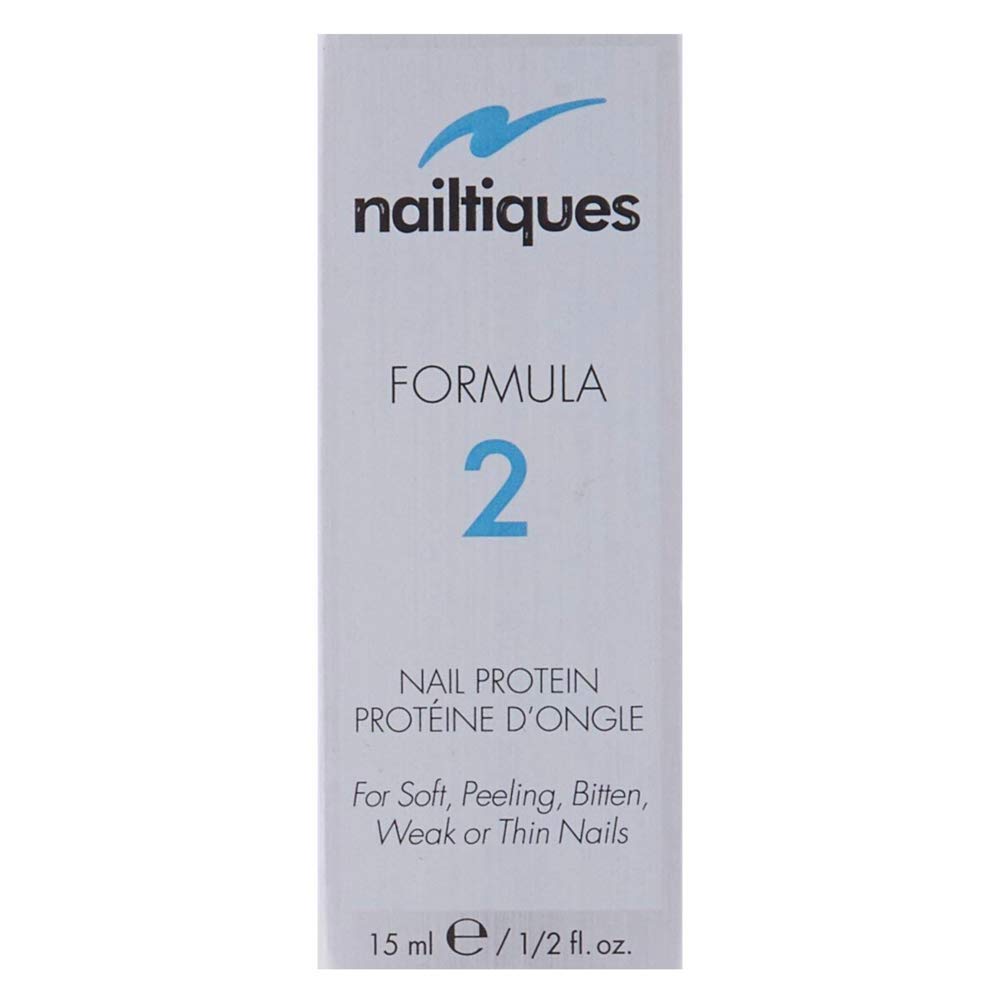 Nailtiques Formula 2 close-up texture view highlighting quick absorption benefit