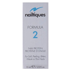 Nailtiques Formula 2 close-up texture view highlighting quick absorption benefit
