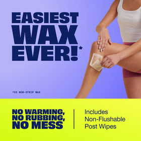 Nair kit staged in bathroom lifestyle shot promoting at-home convenience