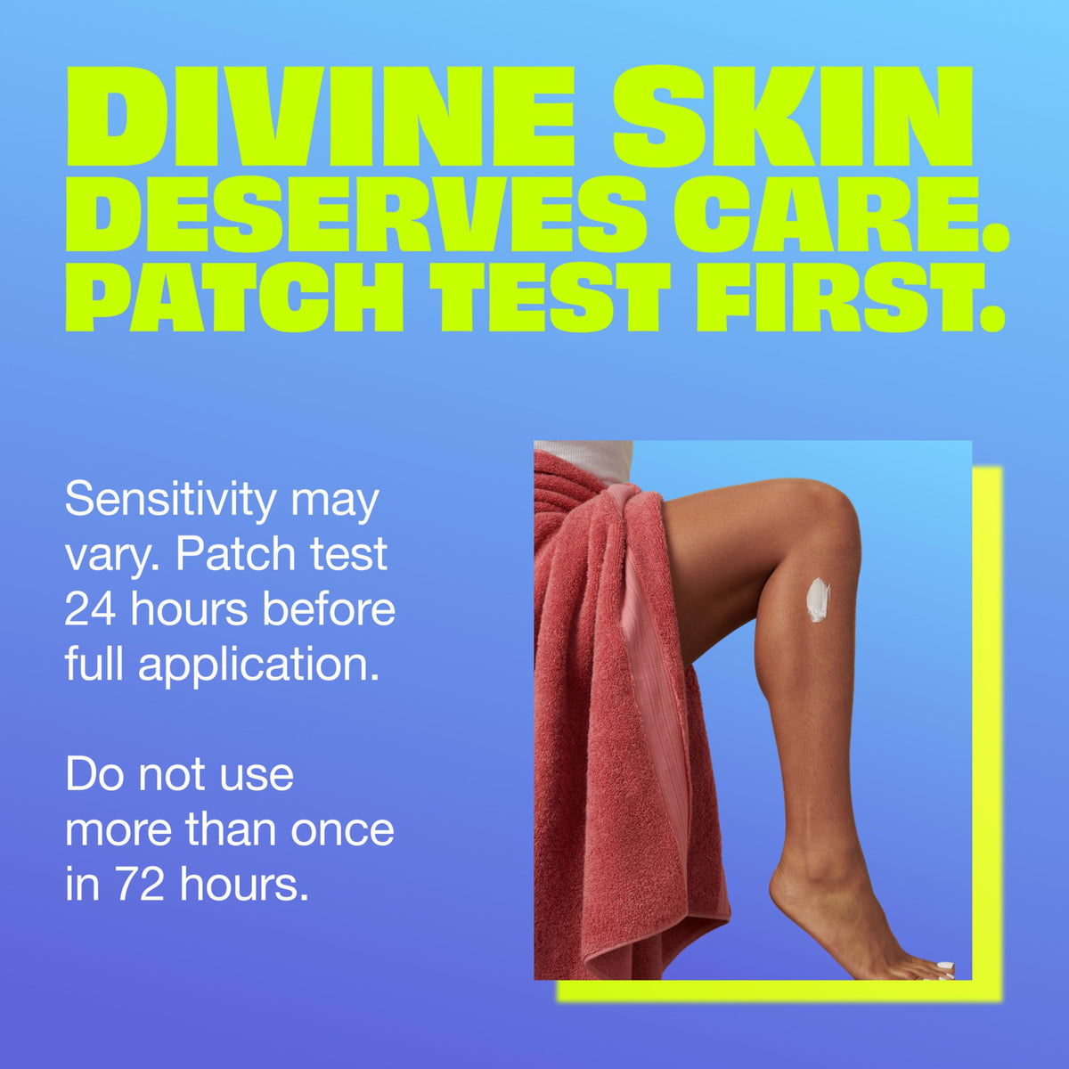 Coconut oil visual paired with Nair showing moisturizing ingredient benefit